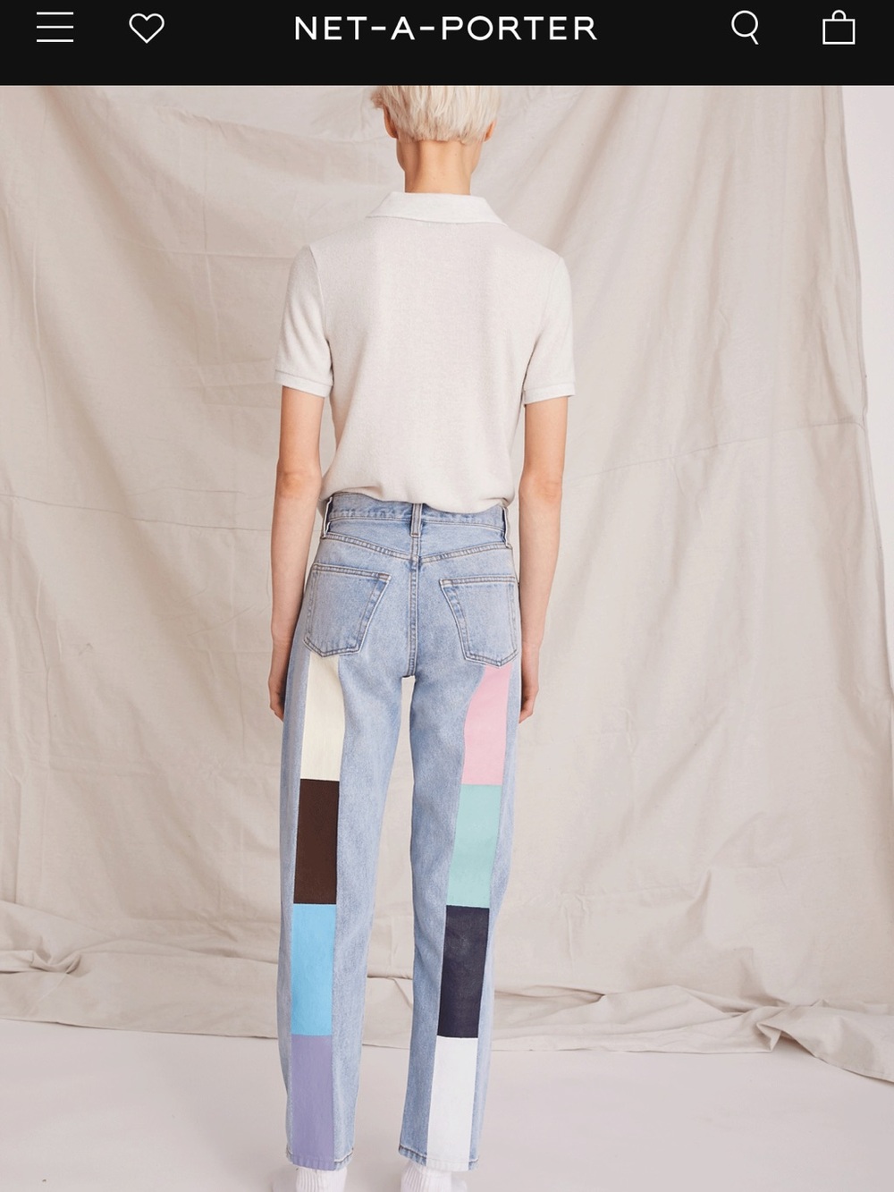 Still Here Rainbow Pastel Tate Jean